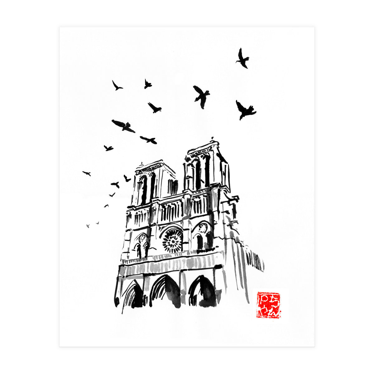 Notre Dame de Paris (Print Only)