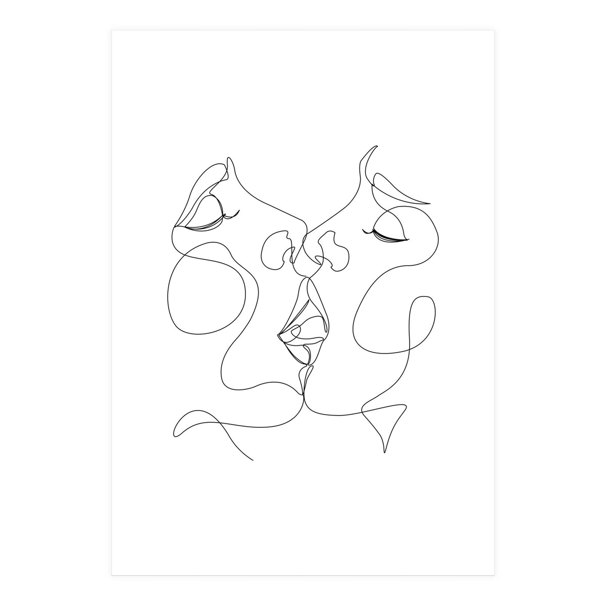 deeply kiss (Print Only)