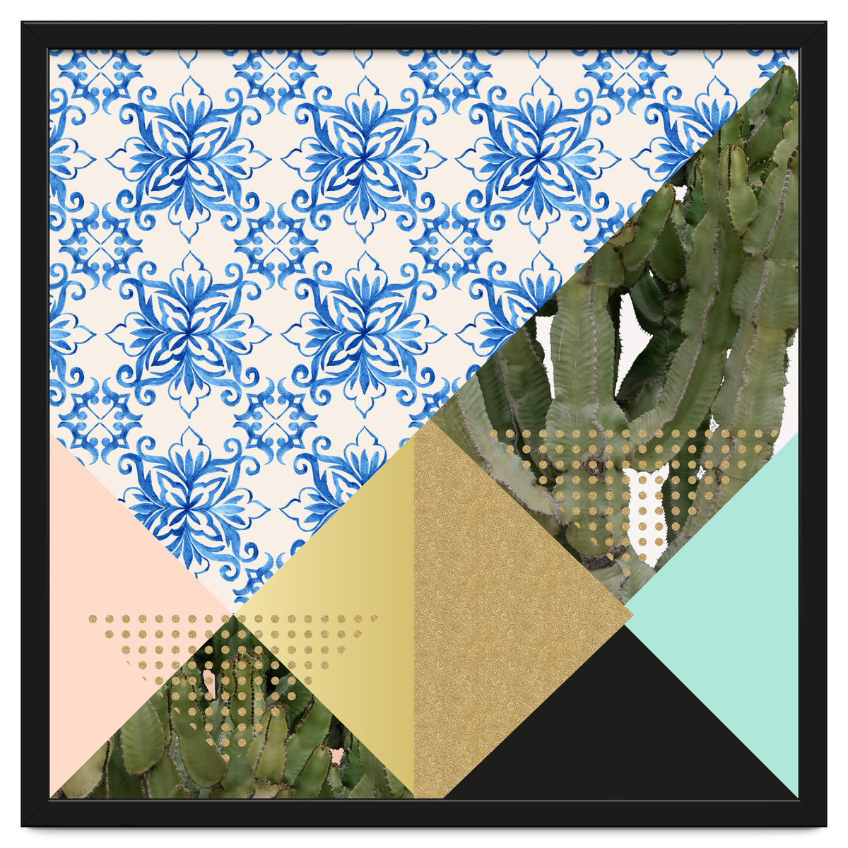 Geometric shapes of patterns and nature I