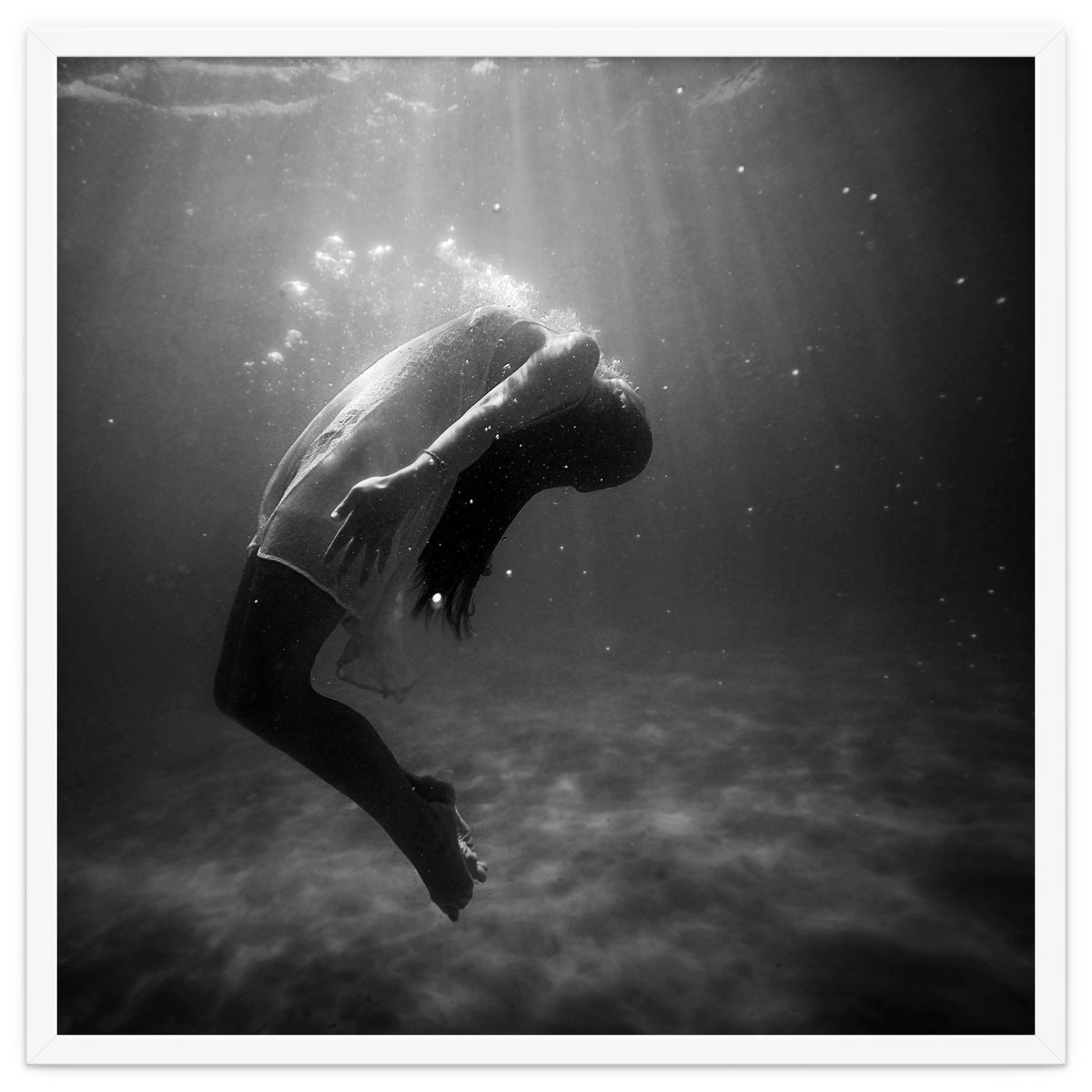 Woman Inside The Water