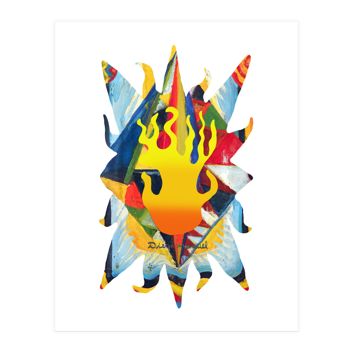 Fuego 12 Copia (Print Only)