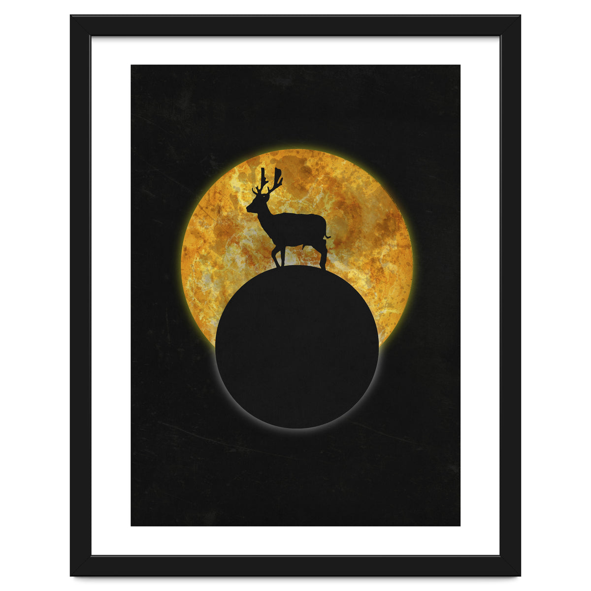 Deer On The Moon