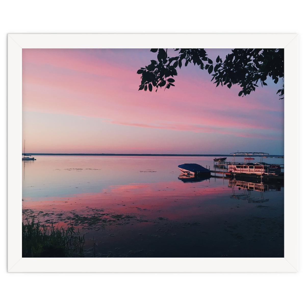 Magic hour on the lake