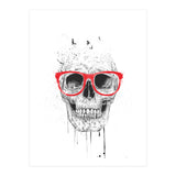 Skull With Red Glasses (Print Only) thumbnail