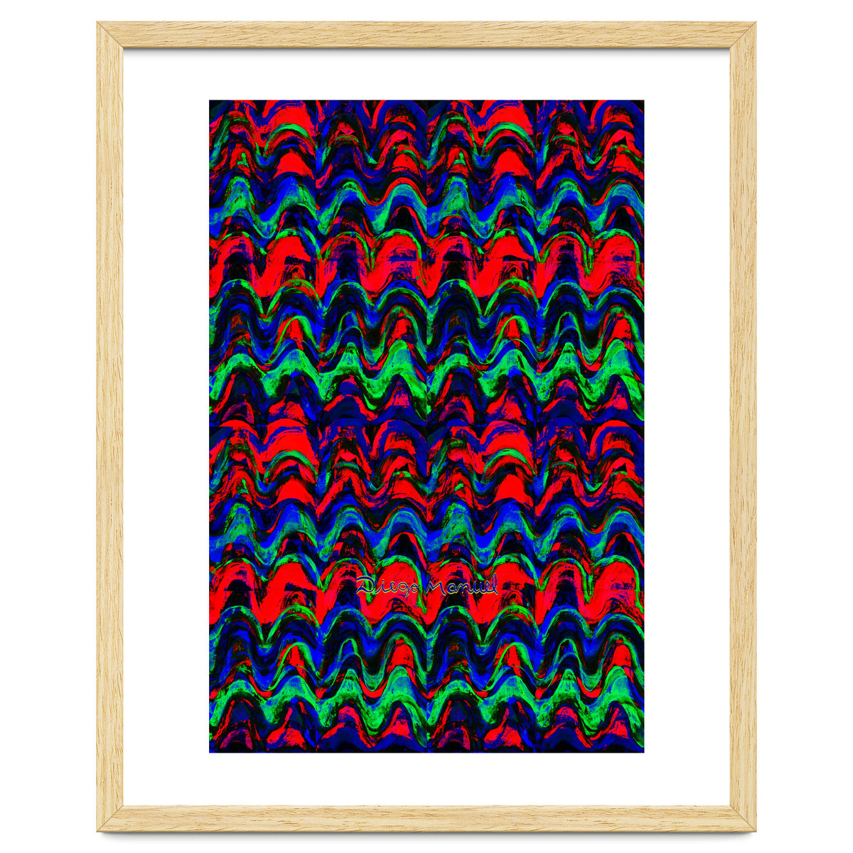 Pop abstract color full