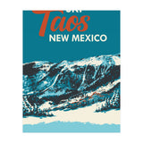 Ski Taos New Mexico vintage poster (Print Only) thumbnail