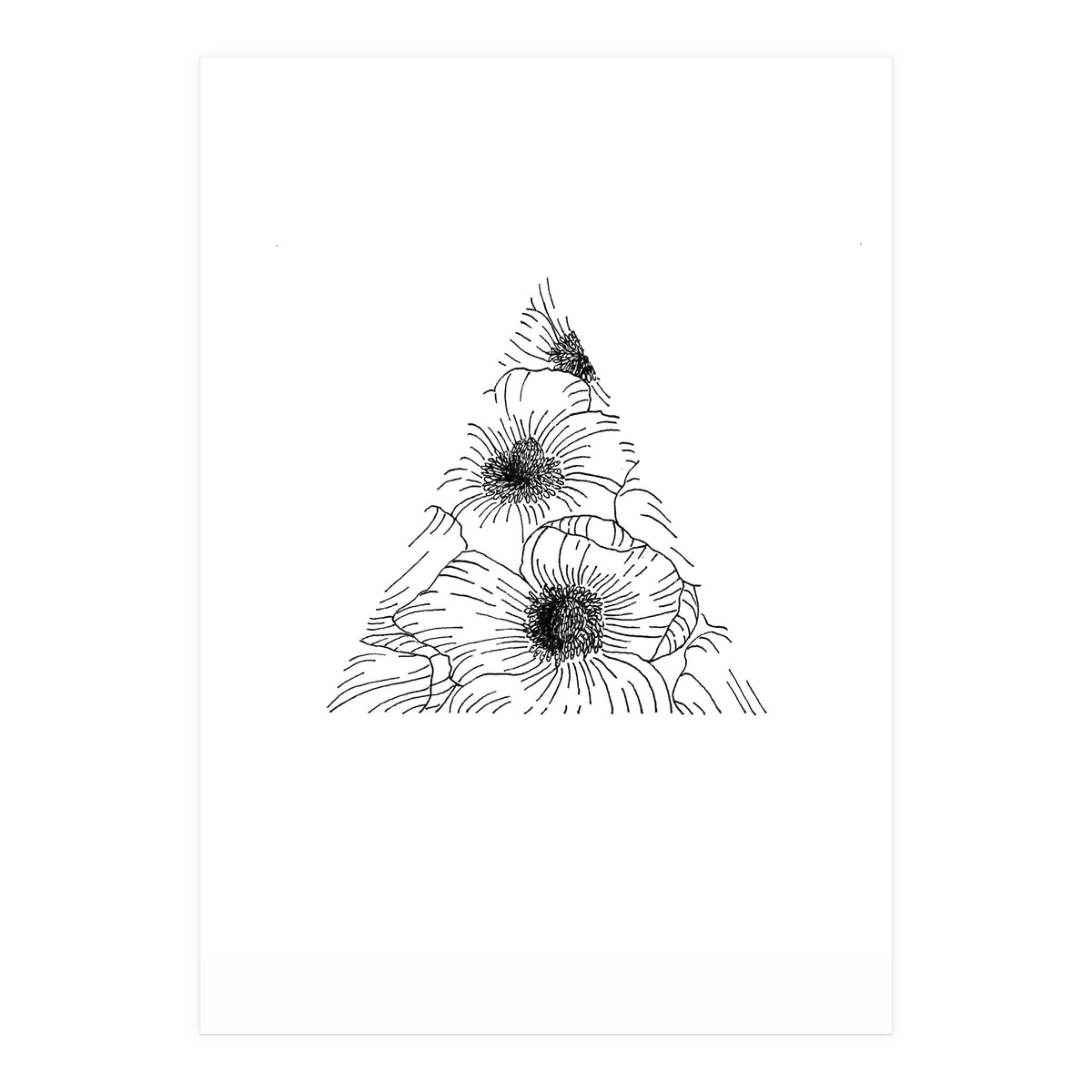 Salt&Surf Flower Triangle (Print Only)