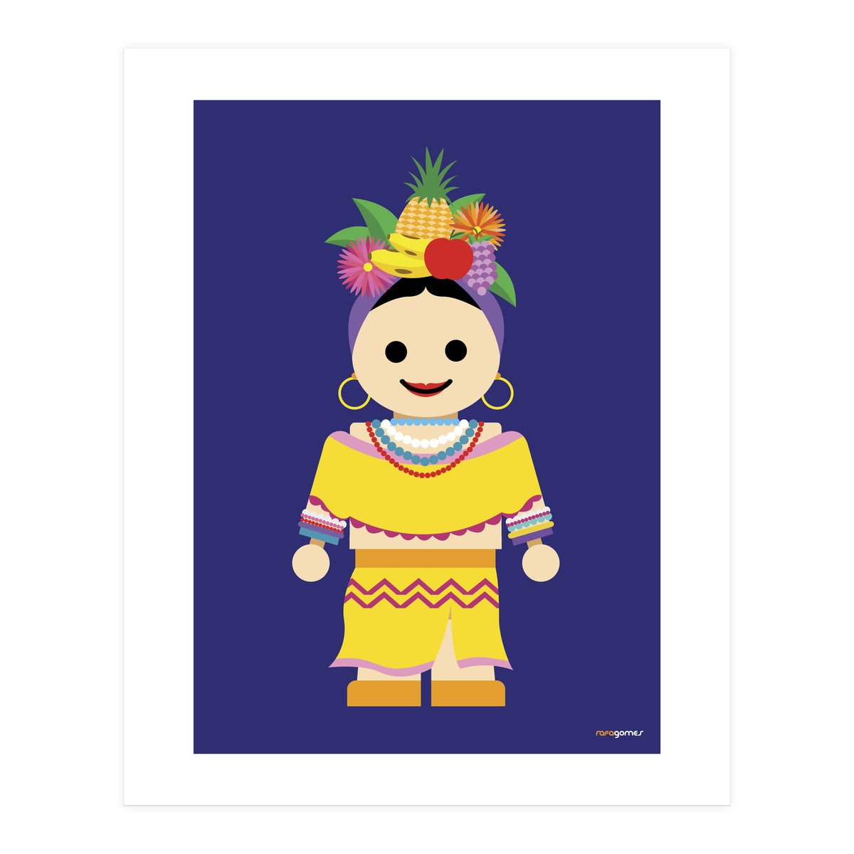 Carmen Miranda Toy (Print Only)