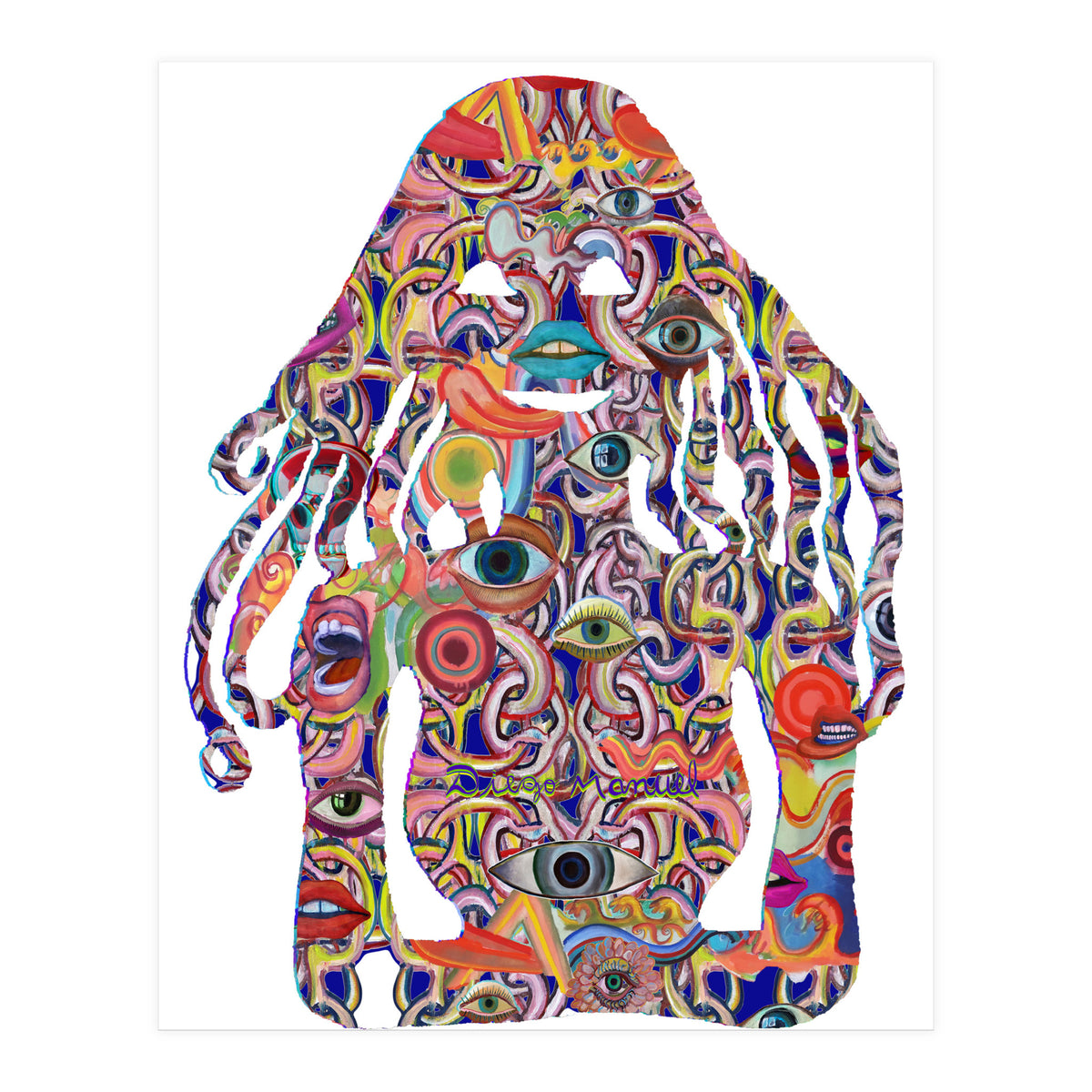 Mujer Digital 4 6  (Print Only)