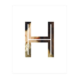 Letter H - (Impress) (Print Only) thumbnail