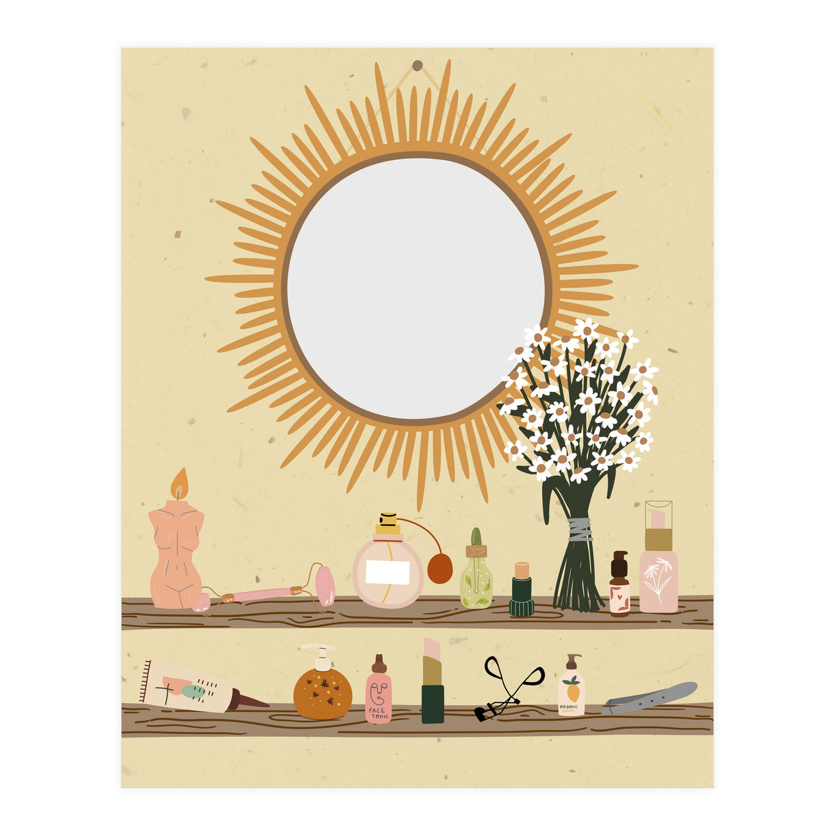 Boho Beauty Station (Print Only)