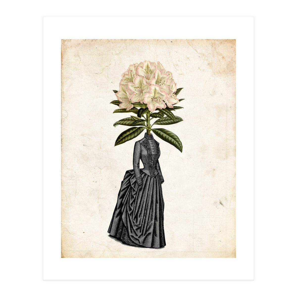 woman vintage (Print Only)