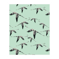 Flight of flamingos (Print Only)