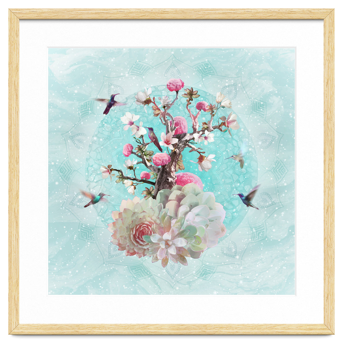 Floral Hummingbird