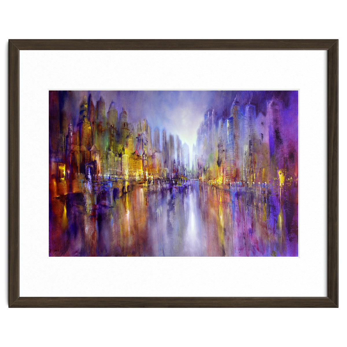 Stadt Am Fluss - city on the riverside