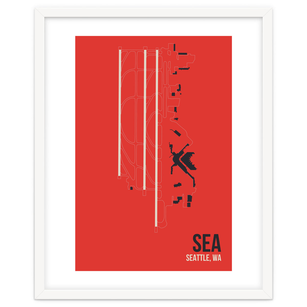 Seattle Airport Layout