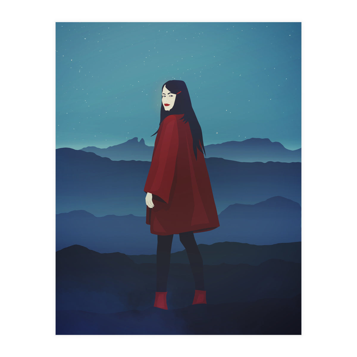 The Red Coat (Print Only)