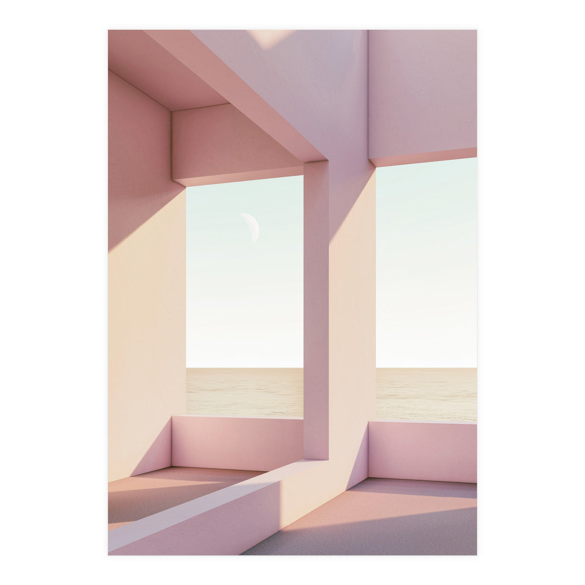 MOON IN THE WINDOW (Print Only)