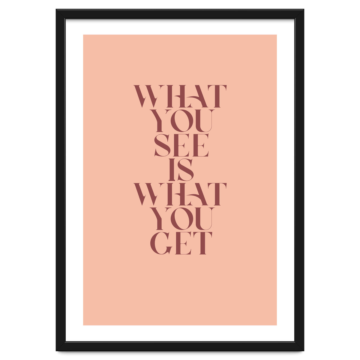 WHAT YOU SEE - Color