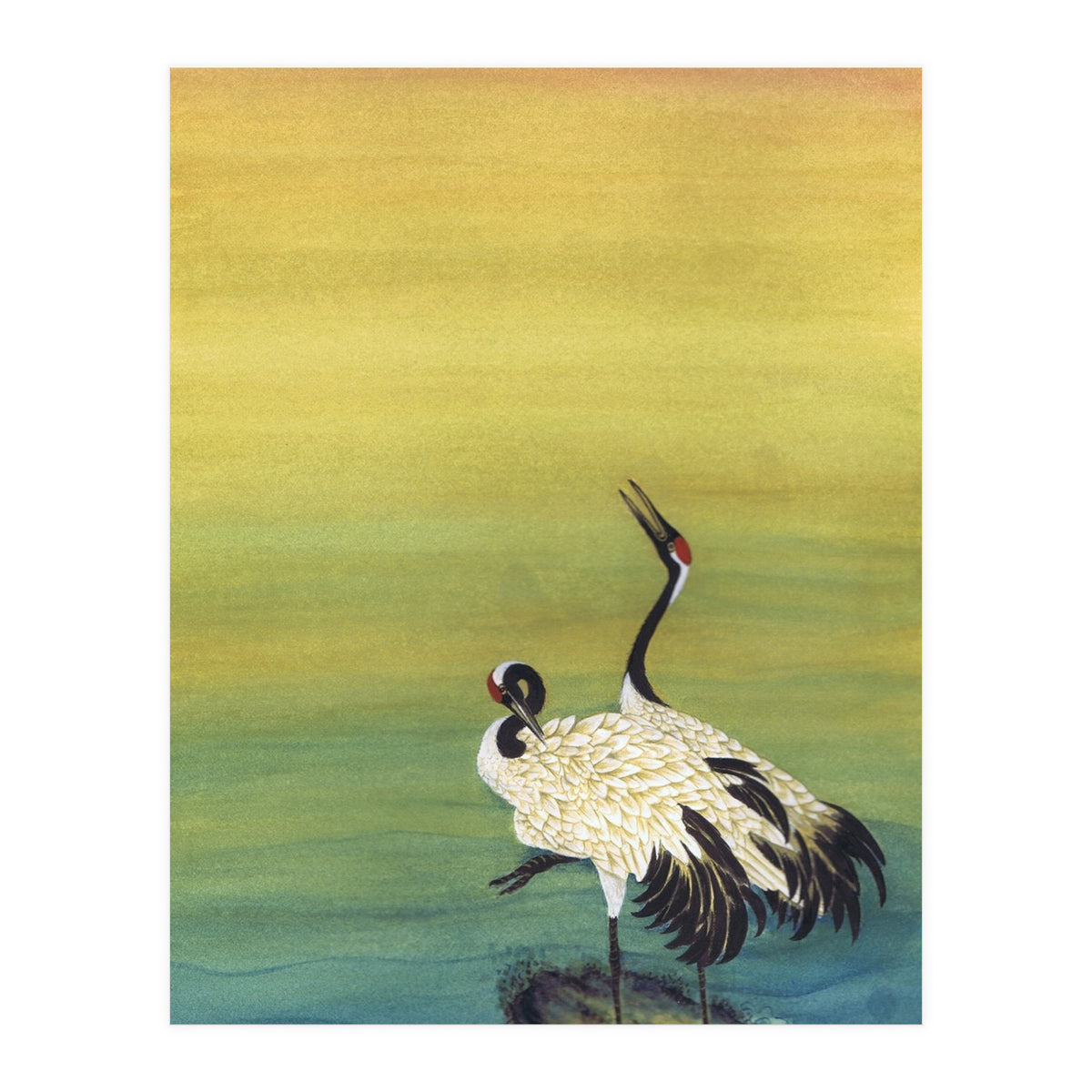 Cranes at Dawn (Print Only)
