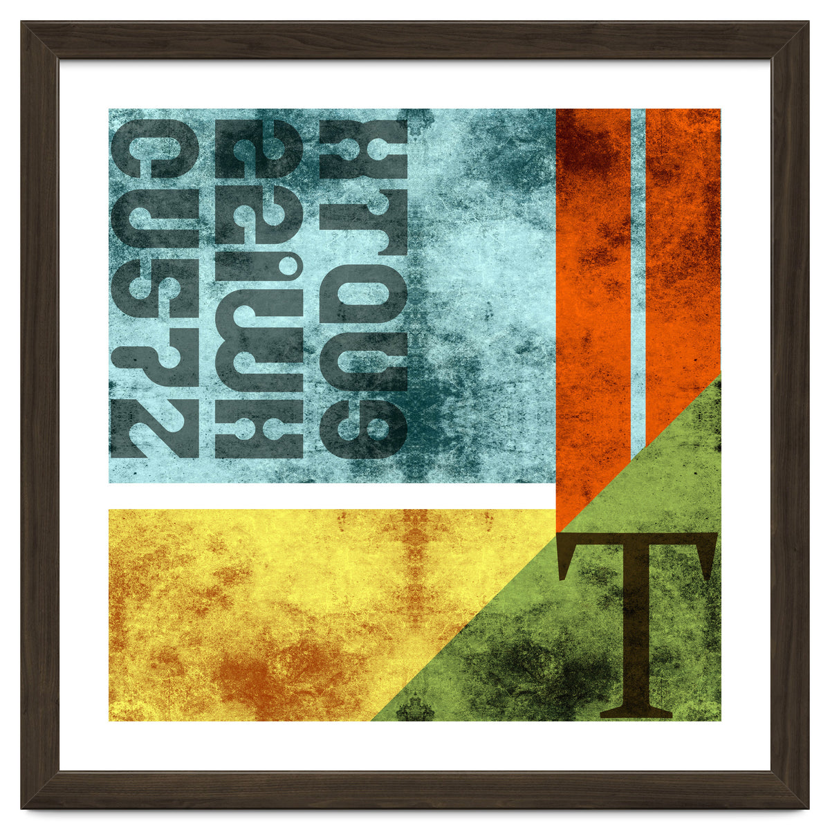 Abstract Industrial Rgby