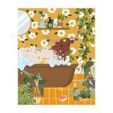 Texas Longhorn in My Bathtub (Print Only) thumbnail