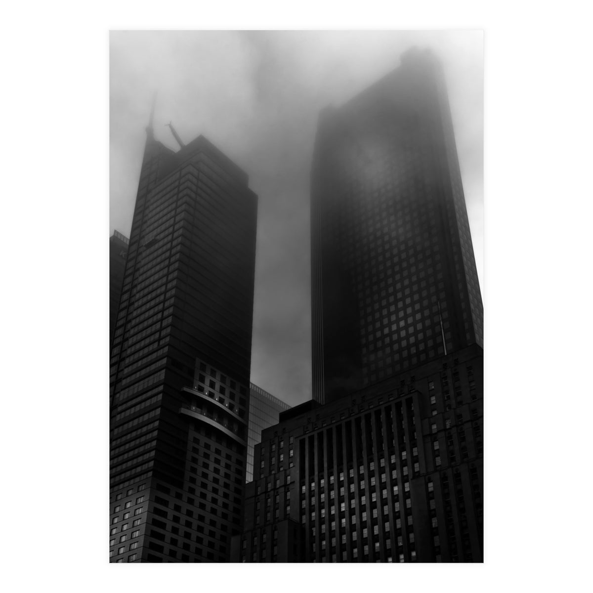 Downtown Toronto Fogfest No 2 (Print Only)