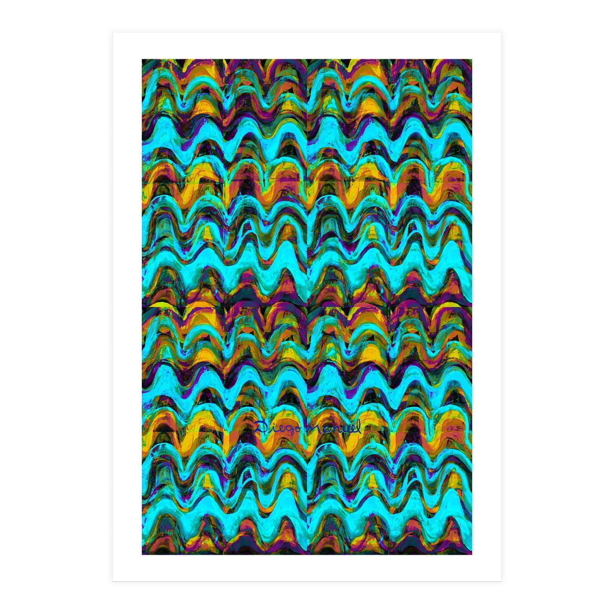 Pop abstract color full (Print Only)