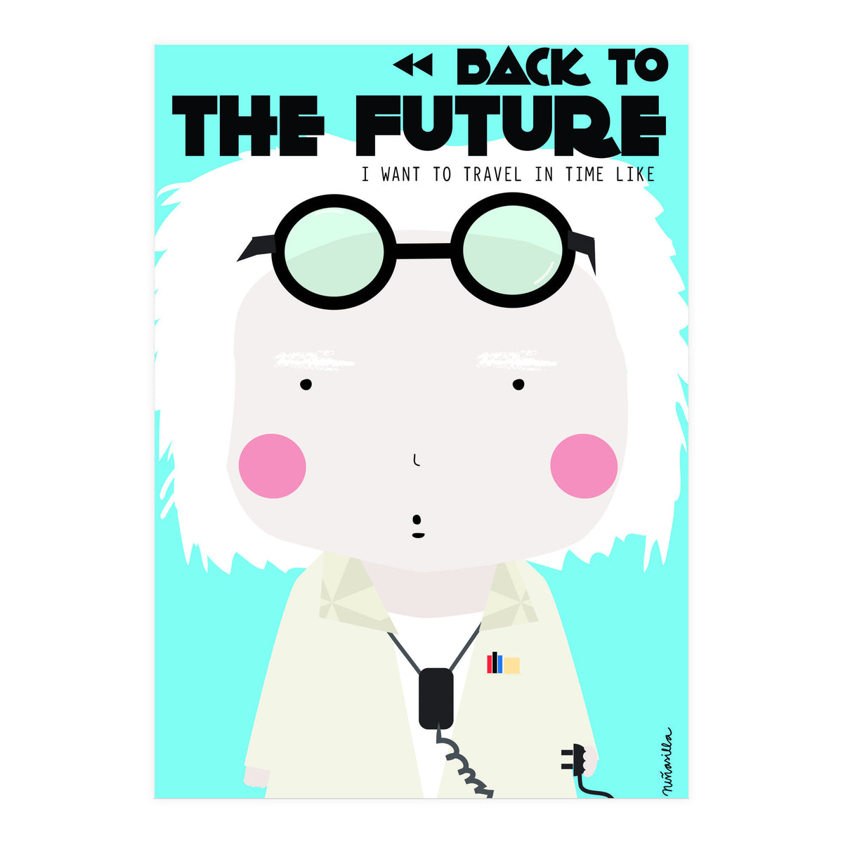 Back to the Future (Print Only)