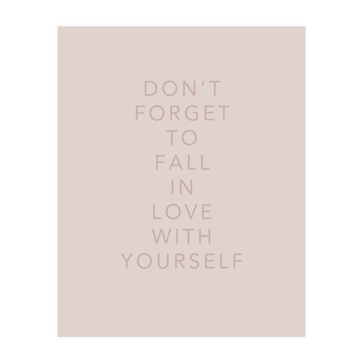 YOURSELF (Print Only)