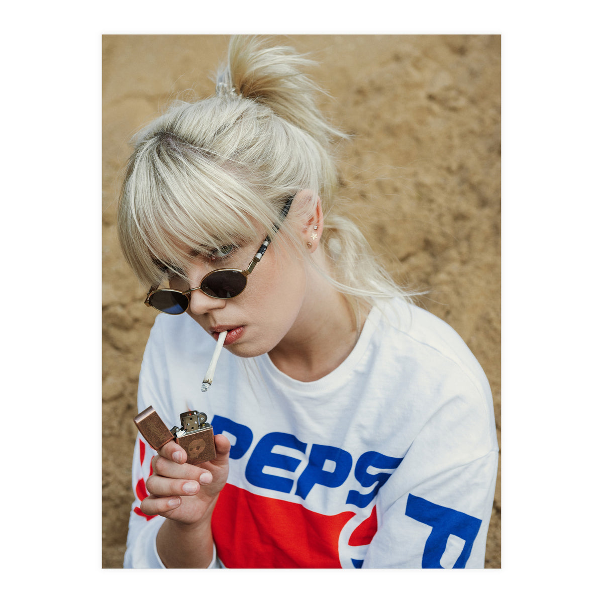 Smokin' (Print Only)