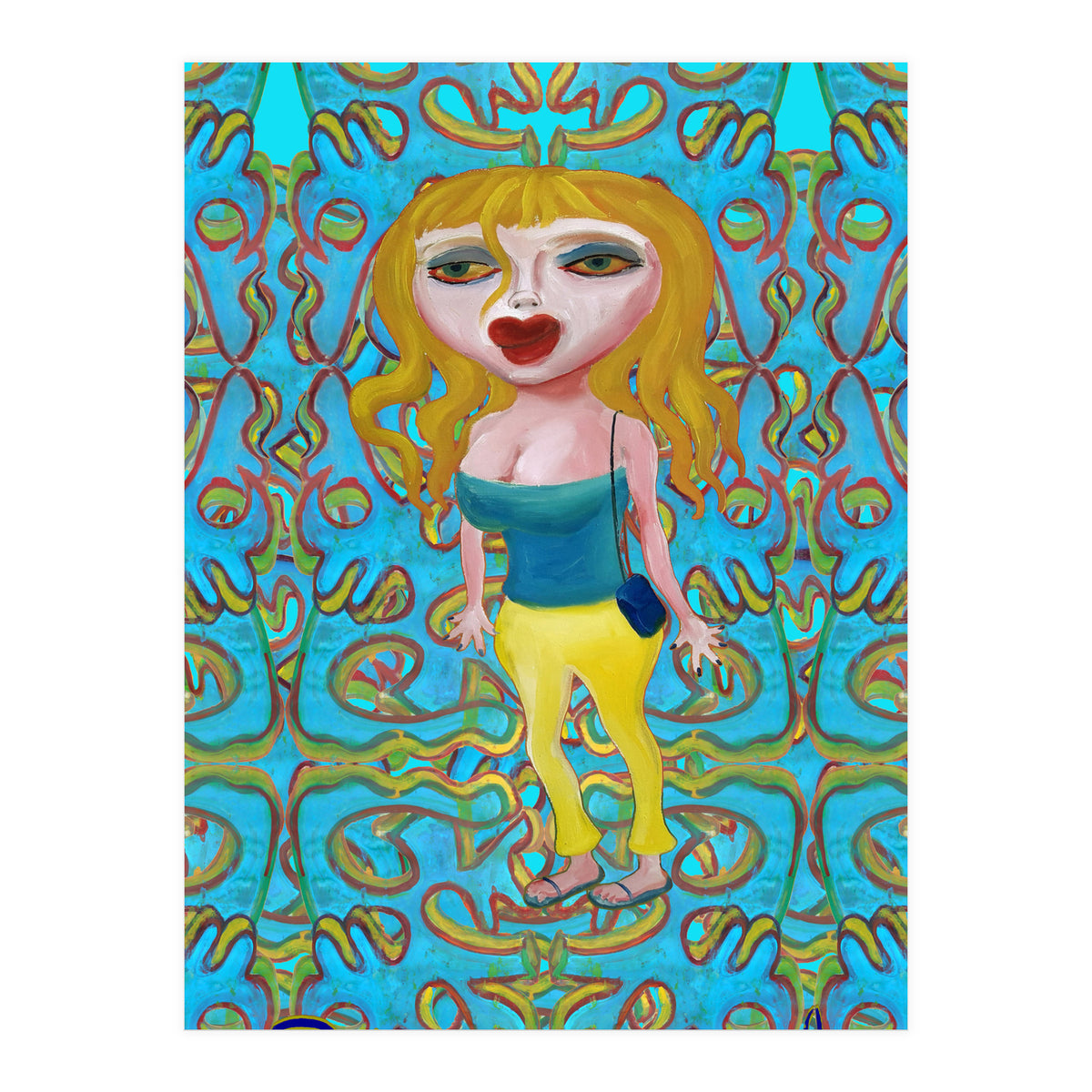 Chica Fashion 2 B (Print Only)