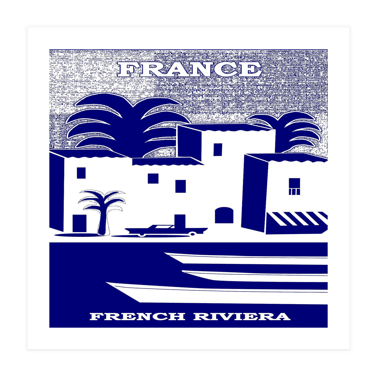 Travel Poster France (Print Only)