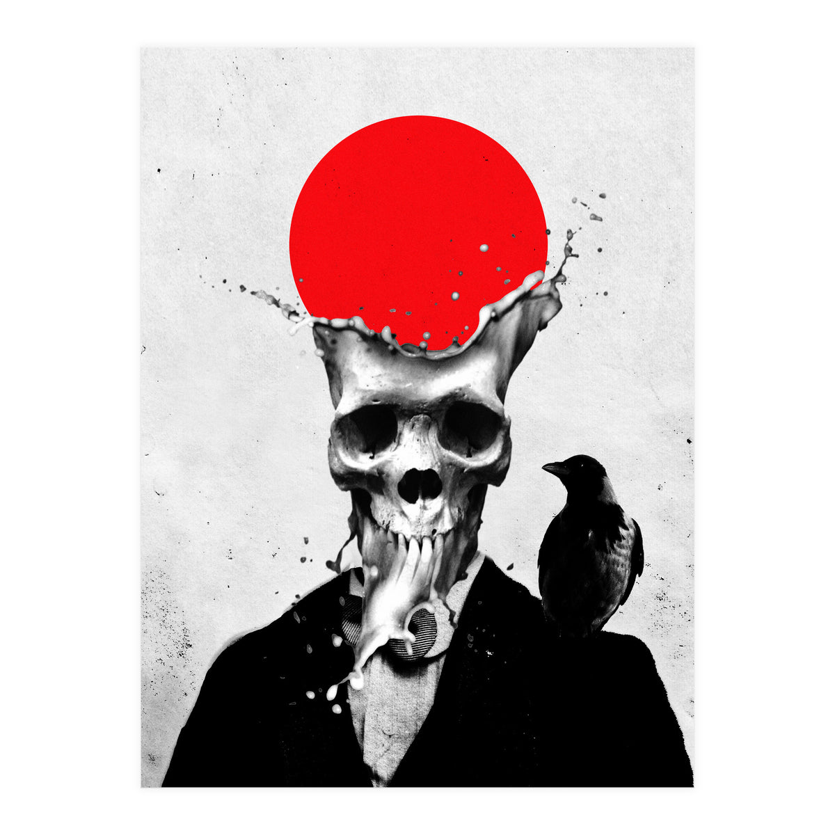 Splash Skull (Print Only)