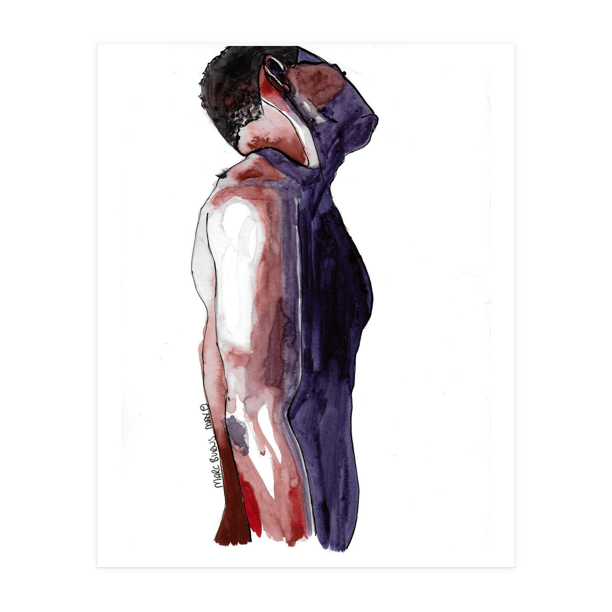Untitled #5 - Male torso (Print Only)