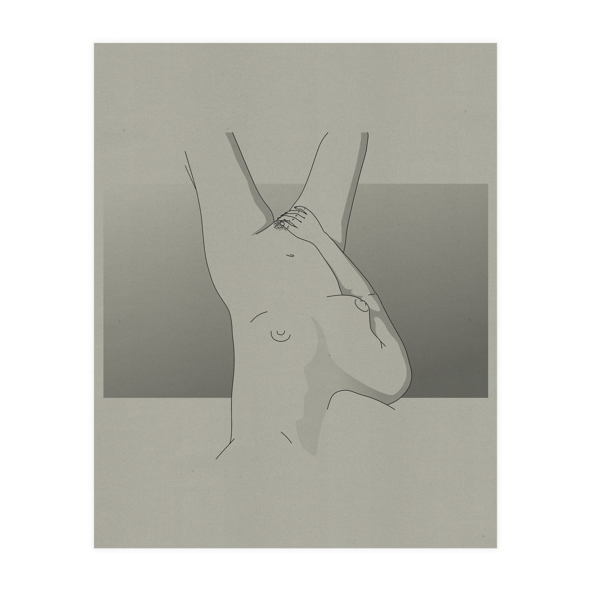Reclined Nude II (Print Only)