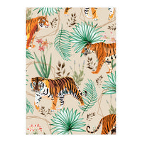 Tropical And Tigers (Print Only)