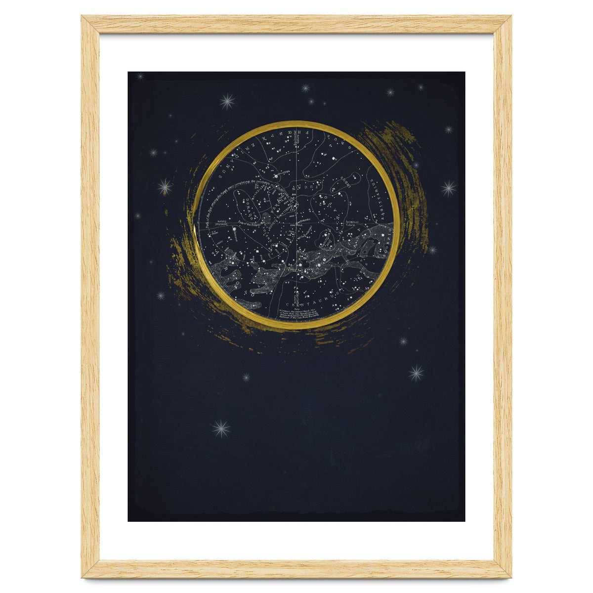 Vintage Cosmos: Star Map