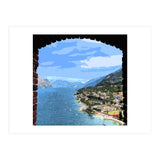 Lake Garda Painted (Print Only) thumbnail