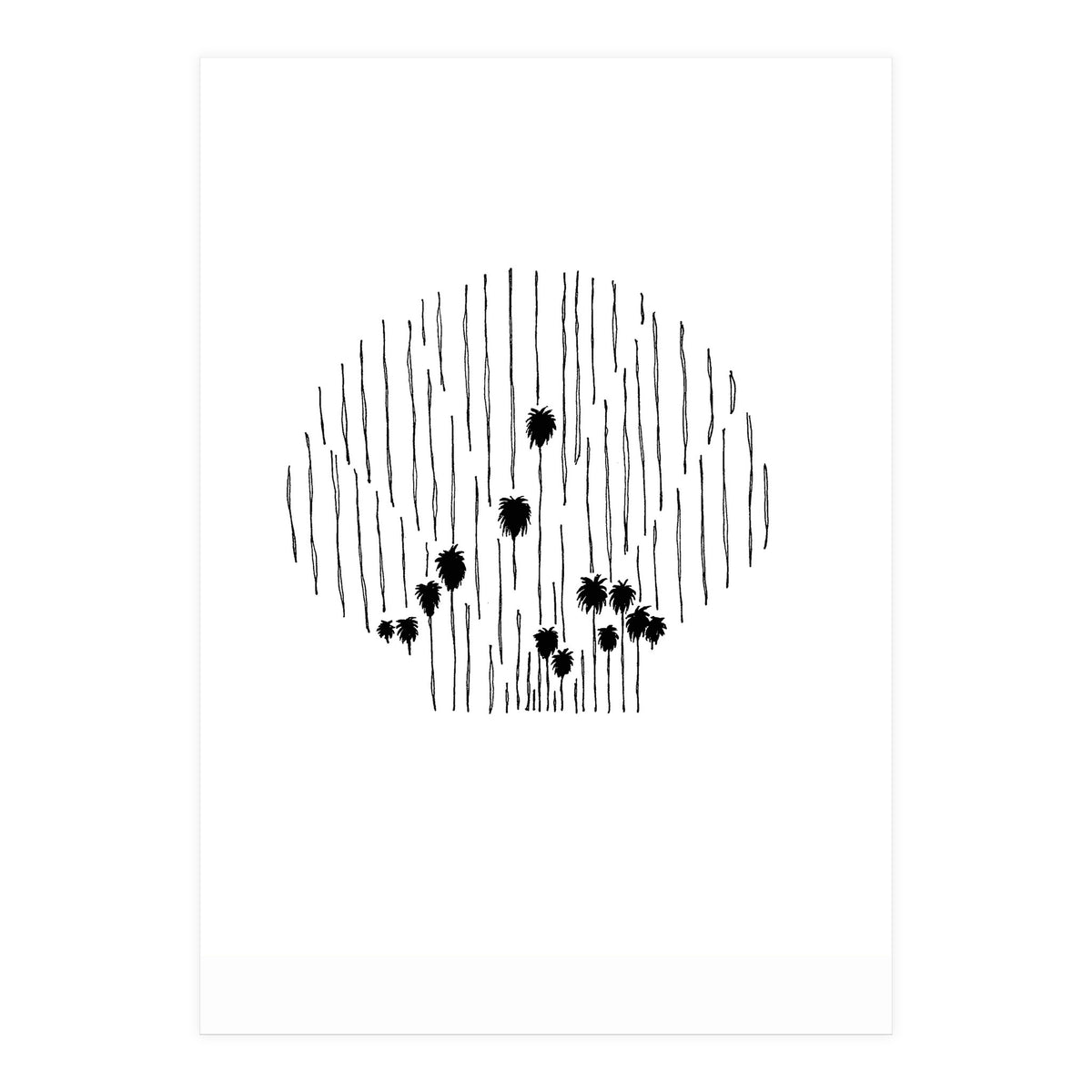 Salt&surf Palmtree Scallop (Print Only)