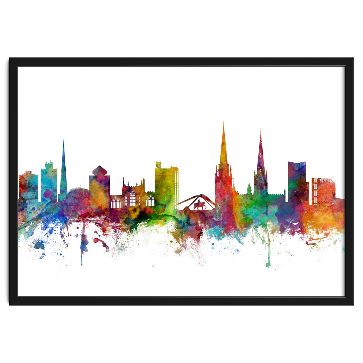 Coventry England Skyline