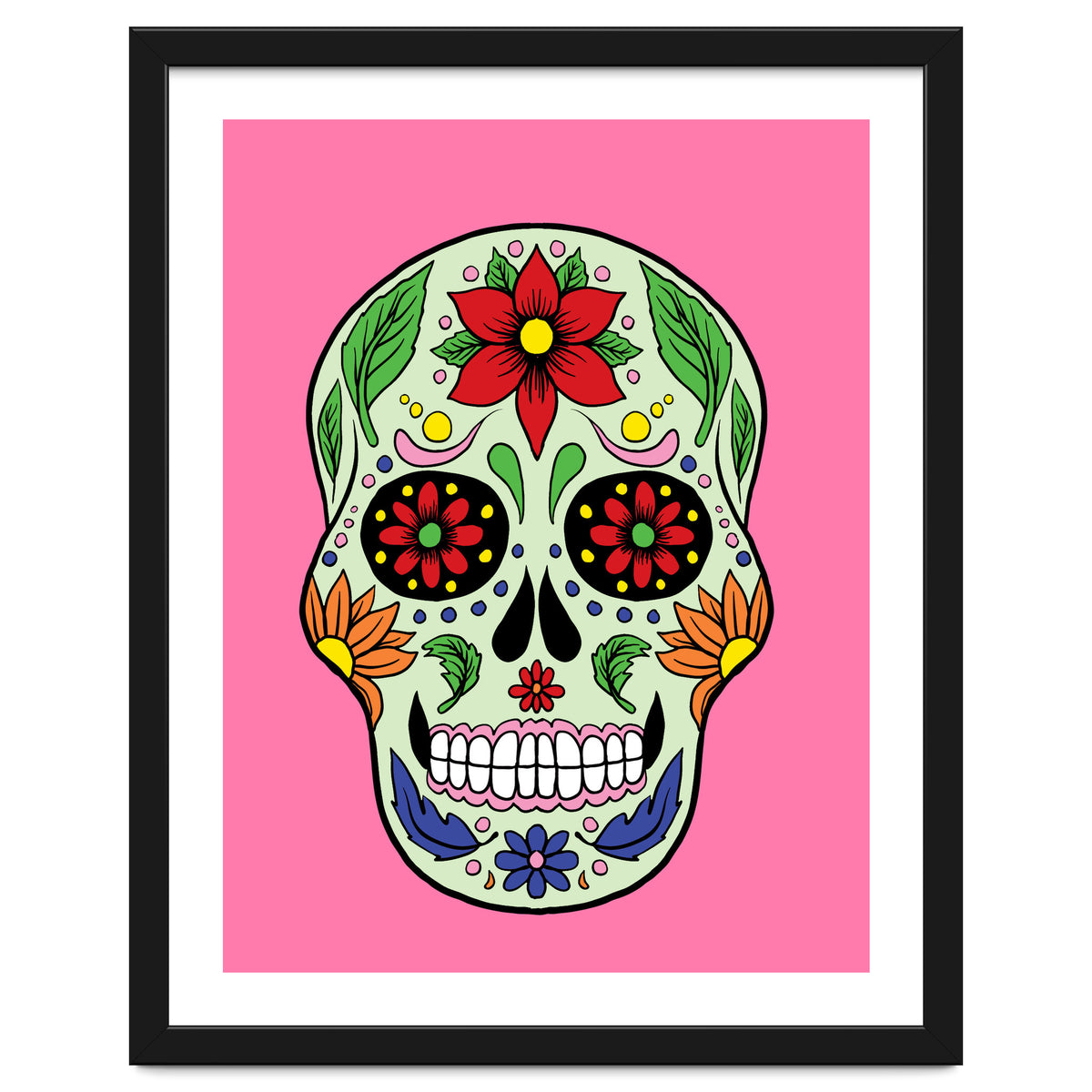 Colorful Skull I