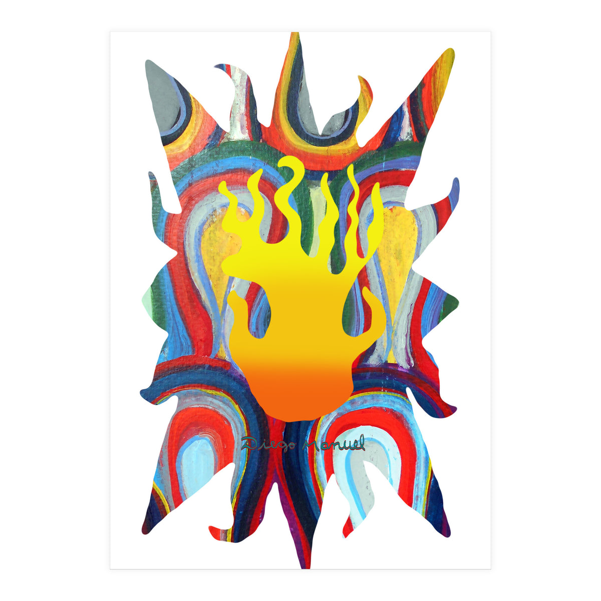 Fuego 11 Copia (Print Only)