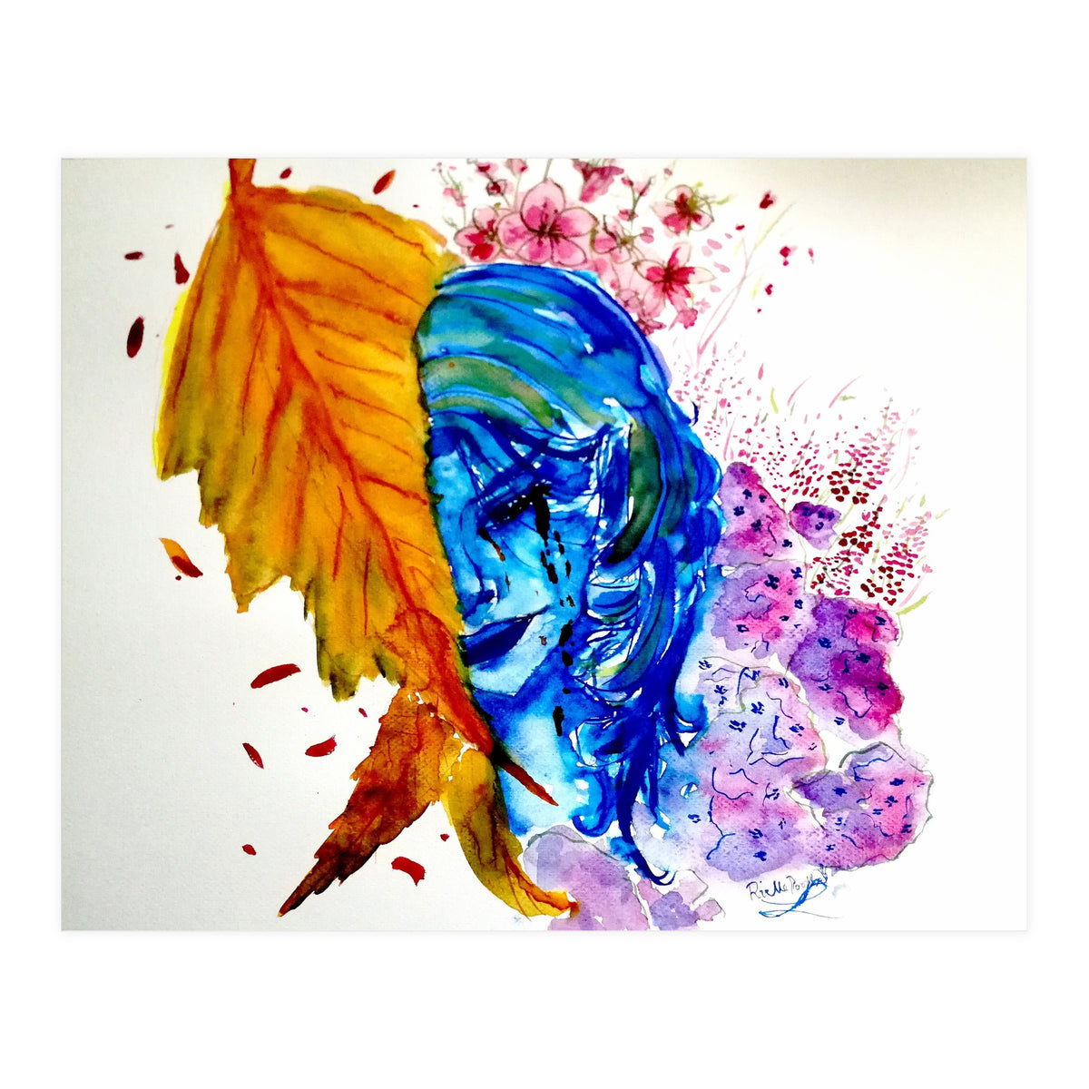 Blue Emotion (Print Only)