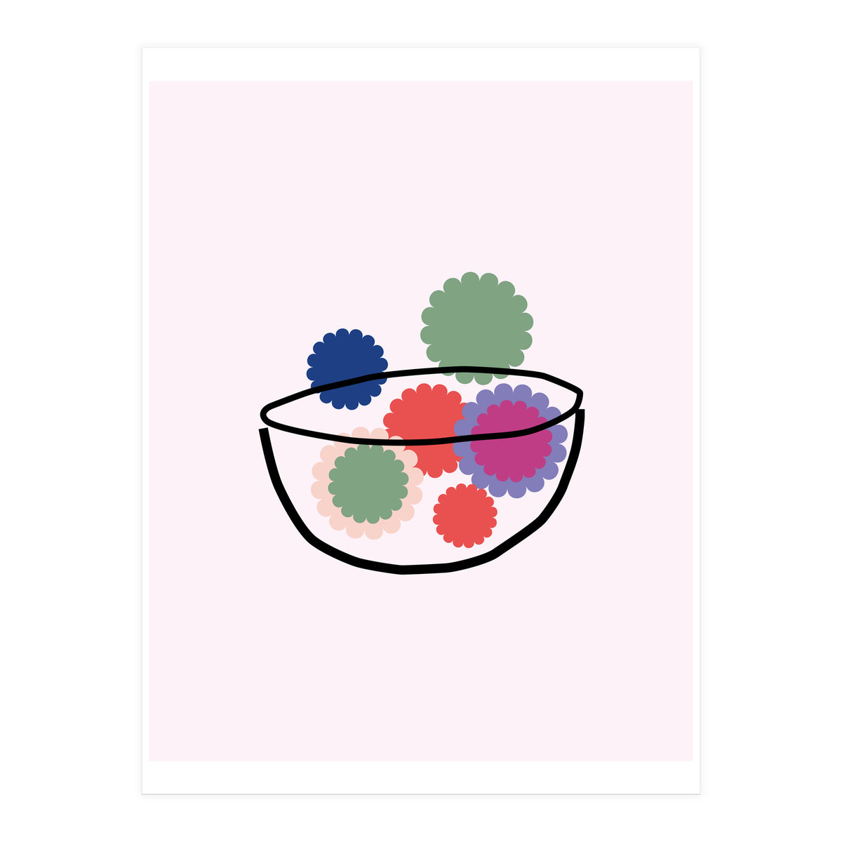 Fruits Or Flowers Rgb (Print Only)