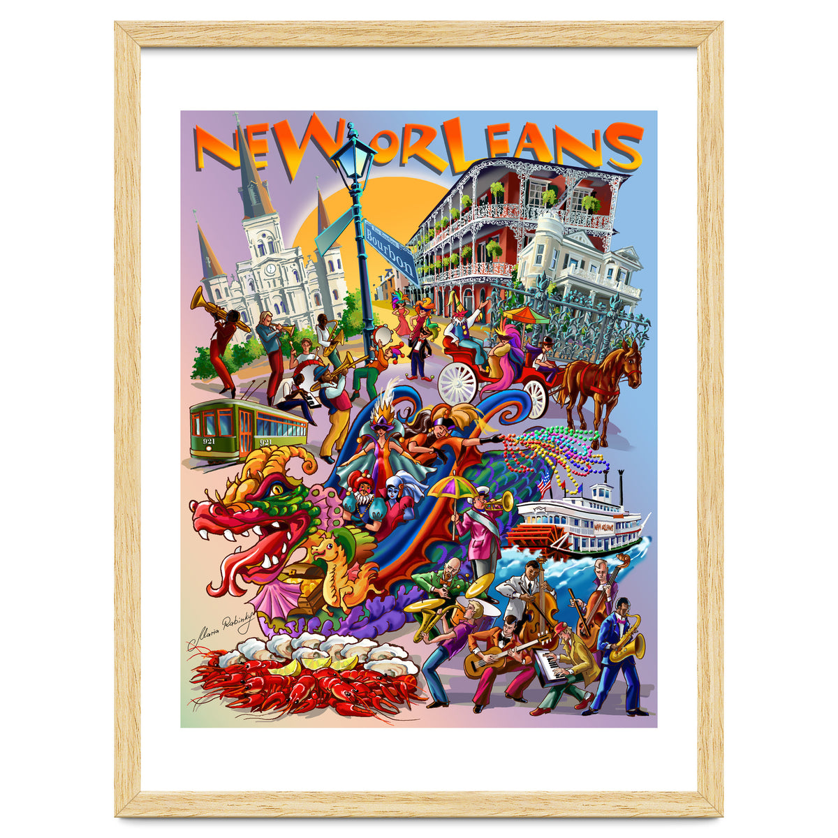 New Orleans Illustration
