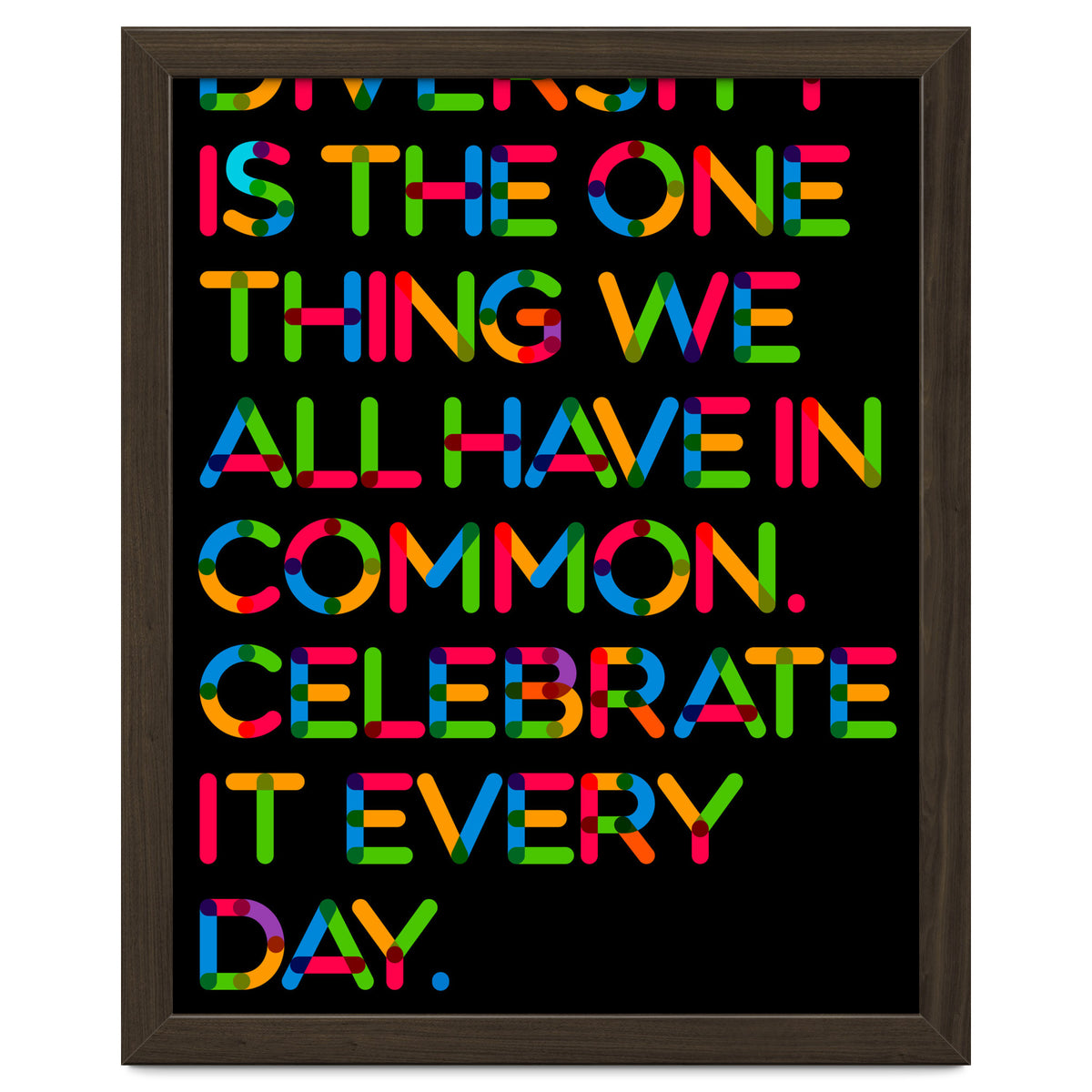 DIVERSITY (black Version)