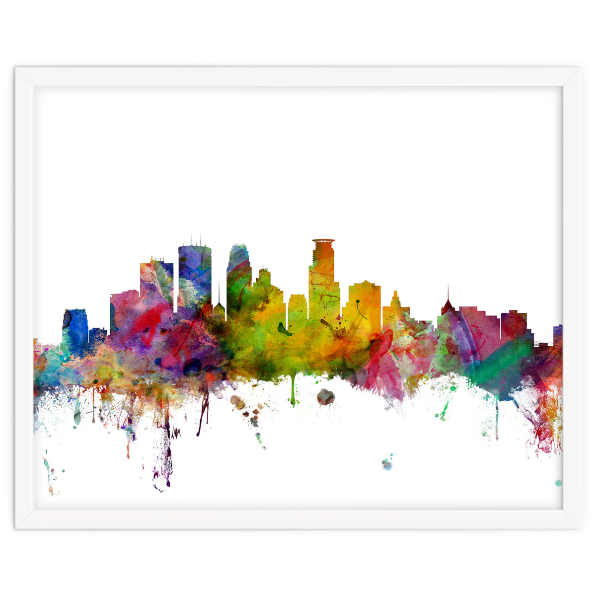 Minneapolis Minnesota Skyline