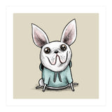 French Bulldog in a Hoodie (Print Only) thumbnail