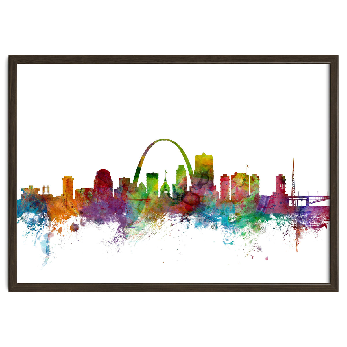 St Louis Missouri Skyline